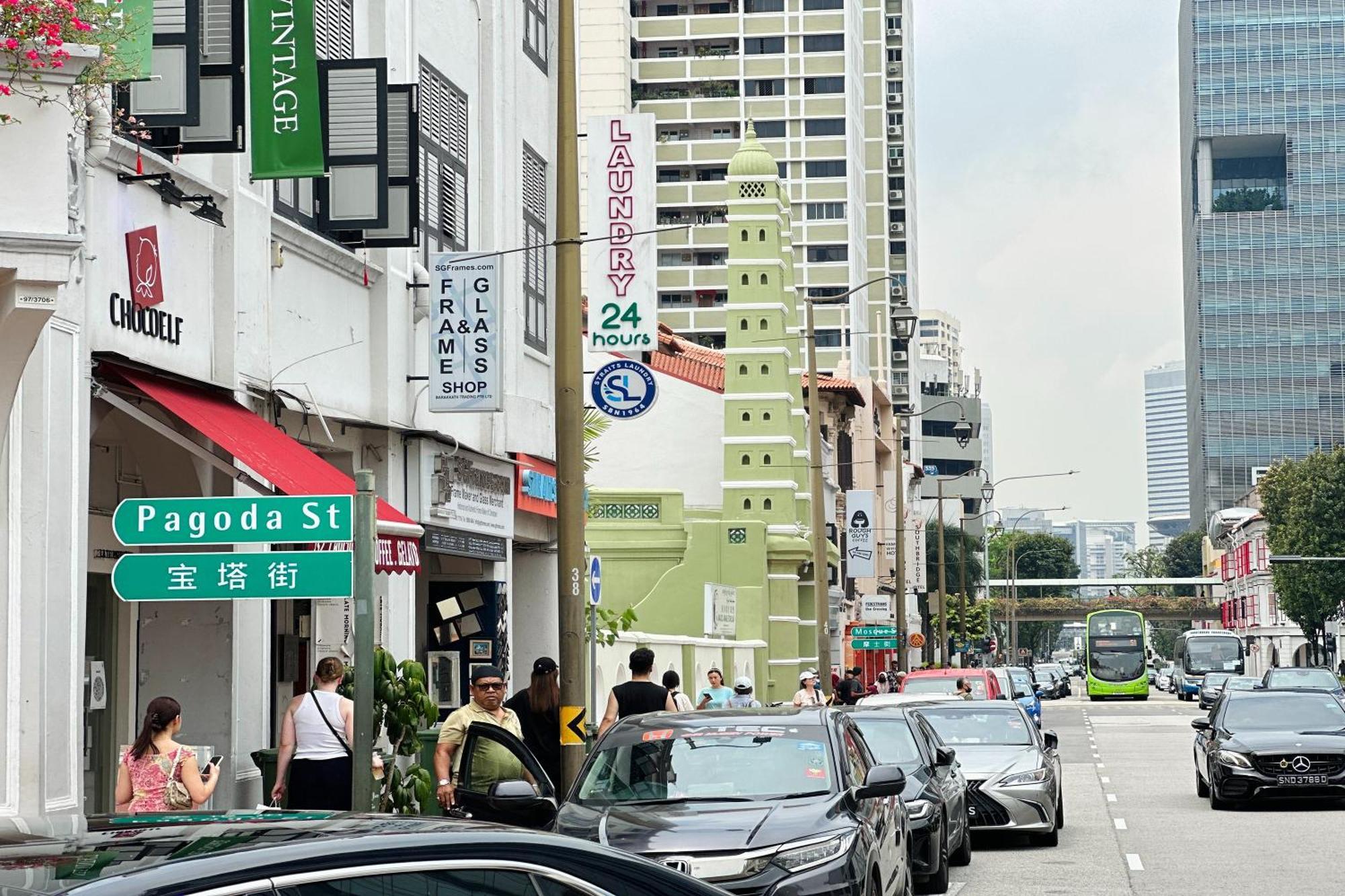 Rucksack Inn Temple Street Singapura Exterior foto