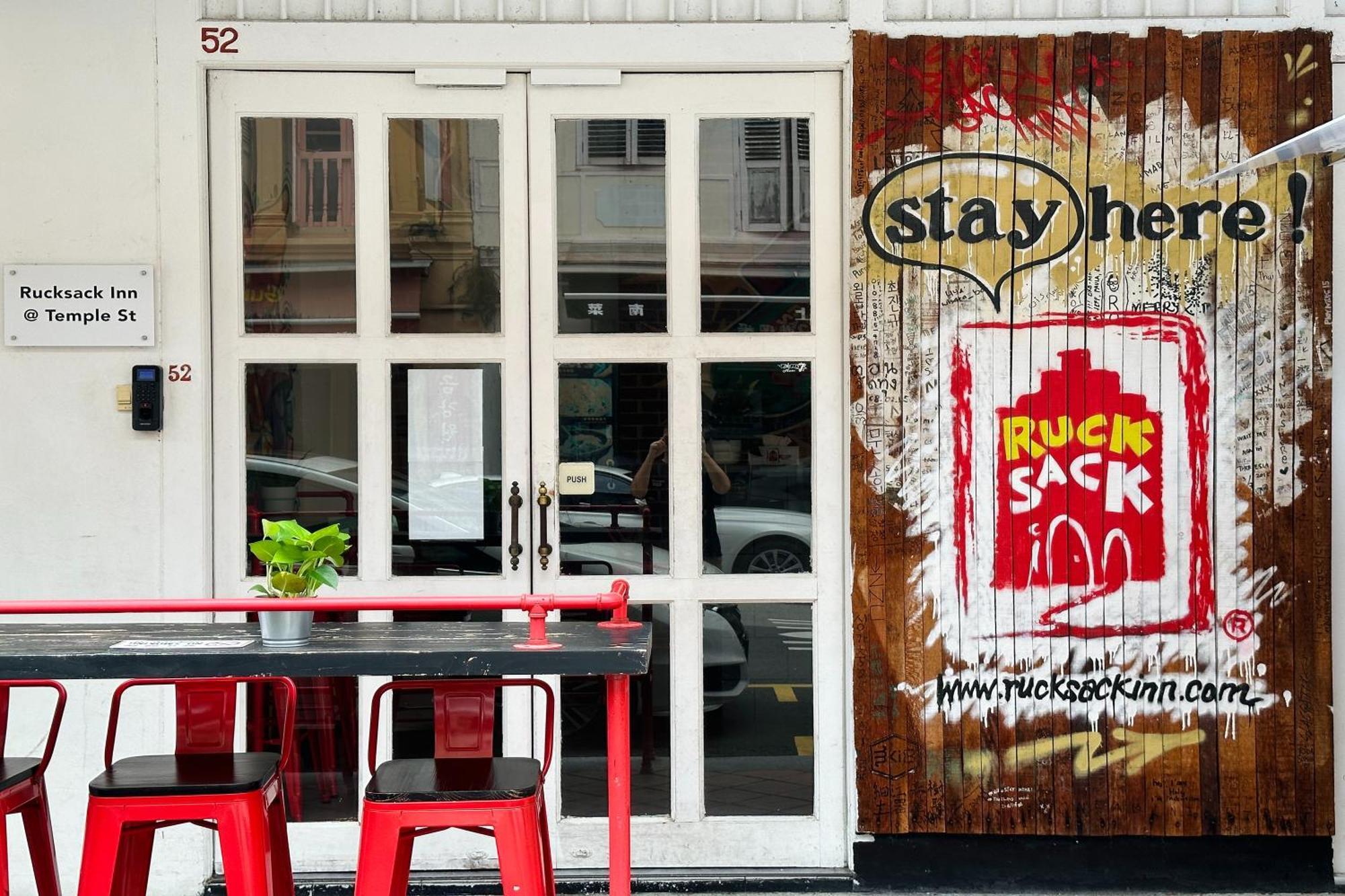 Rucksack Inn Temple Street Singapura Exterior foto